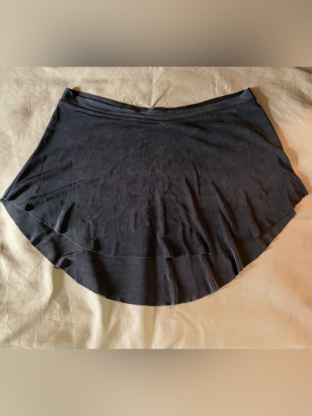 Bullet Pointe Dark Gray Ballet Skirt
